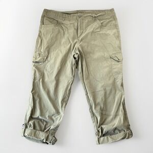 Boy Scouts of America‎ Cargo Roll Tab Uniform Pants Womens 18 Green Outdoor